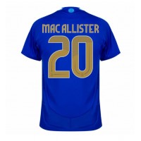 Camiseta Argentina Alexis Mac Allister #20 Segunda Equipación Replica Copa America 2024 mangas cortas